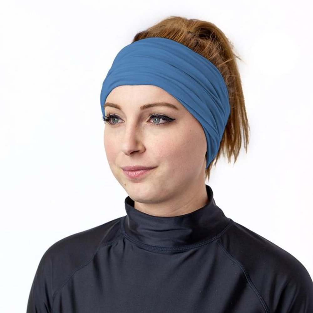 Classic UV Neck & Face Covering Blue NEW